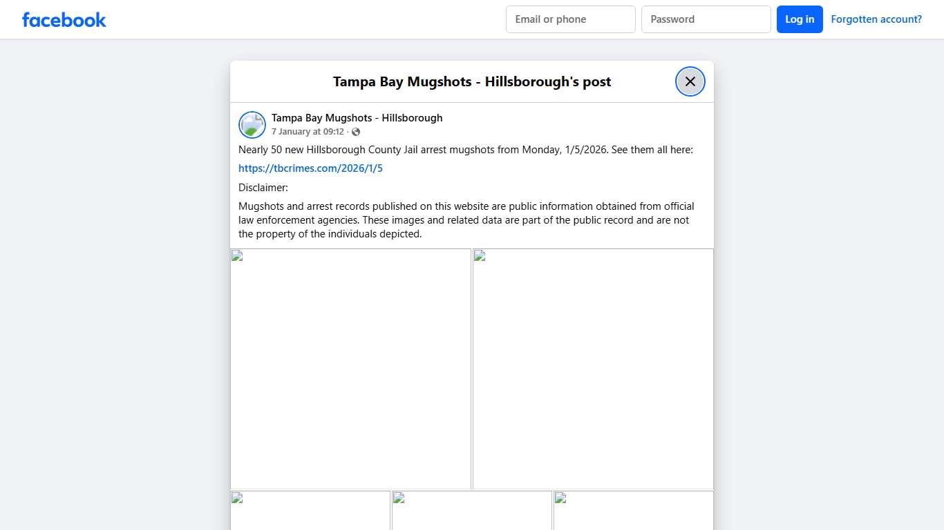 Nearly 50 new... - Tampa Bay Mugshots - Hillsborough Facebook